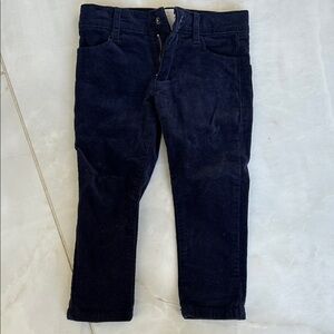 Appaman Dark Blue Corduroy Slim Pants